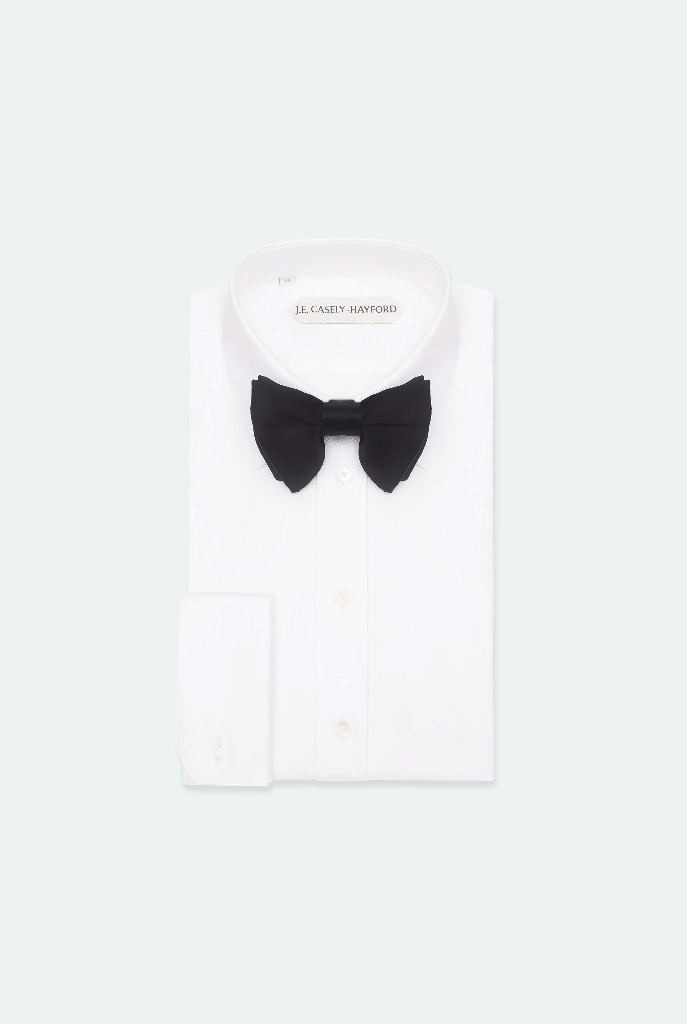 Casely-Hayford Pre-tied Handmade Silk Bow Tie.