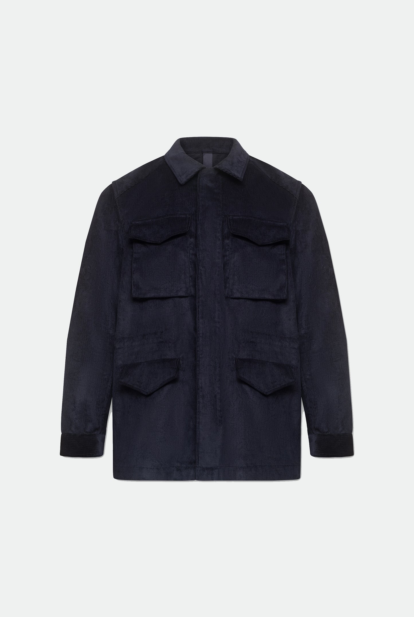 Fabian Navy Field Cotton Corduroy Jacket