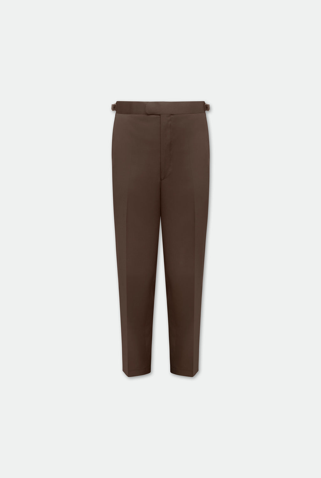 Casely-Hayford Ofili Brown Concealed Button Wool Suit, product image. 