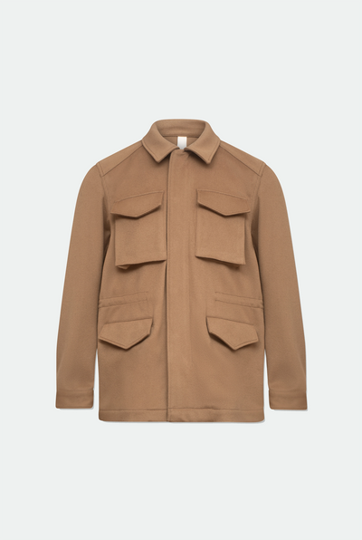 Fabian Camel Field Loro Piana Wool and Cashmere Jacket