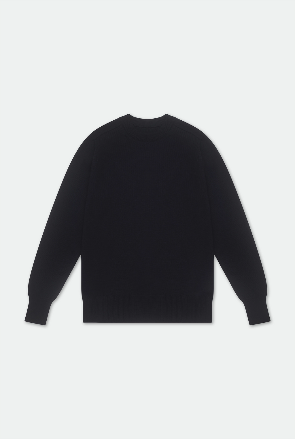 Casely-Hayford Nicolai Dark Navy Merino Wool Knit, product image.

