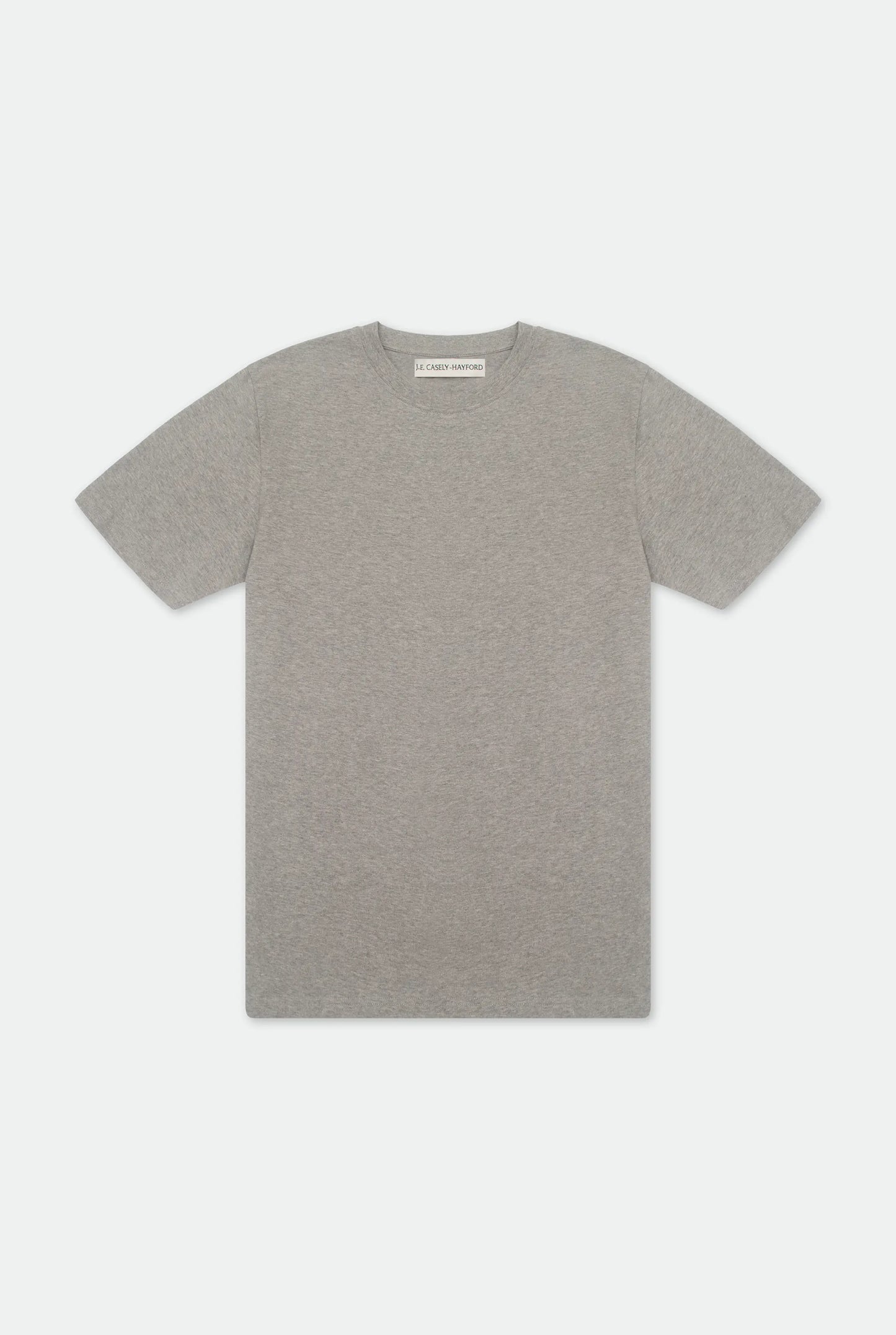 Dejan Light Grey Relaxed Cotton T-shirt