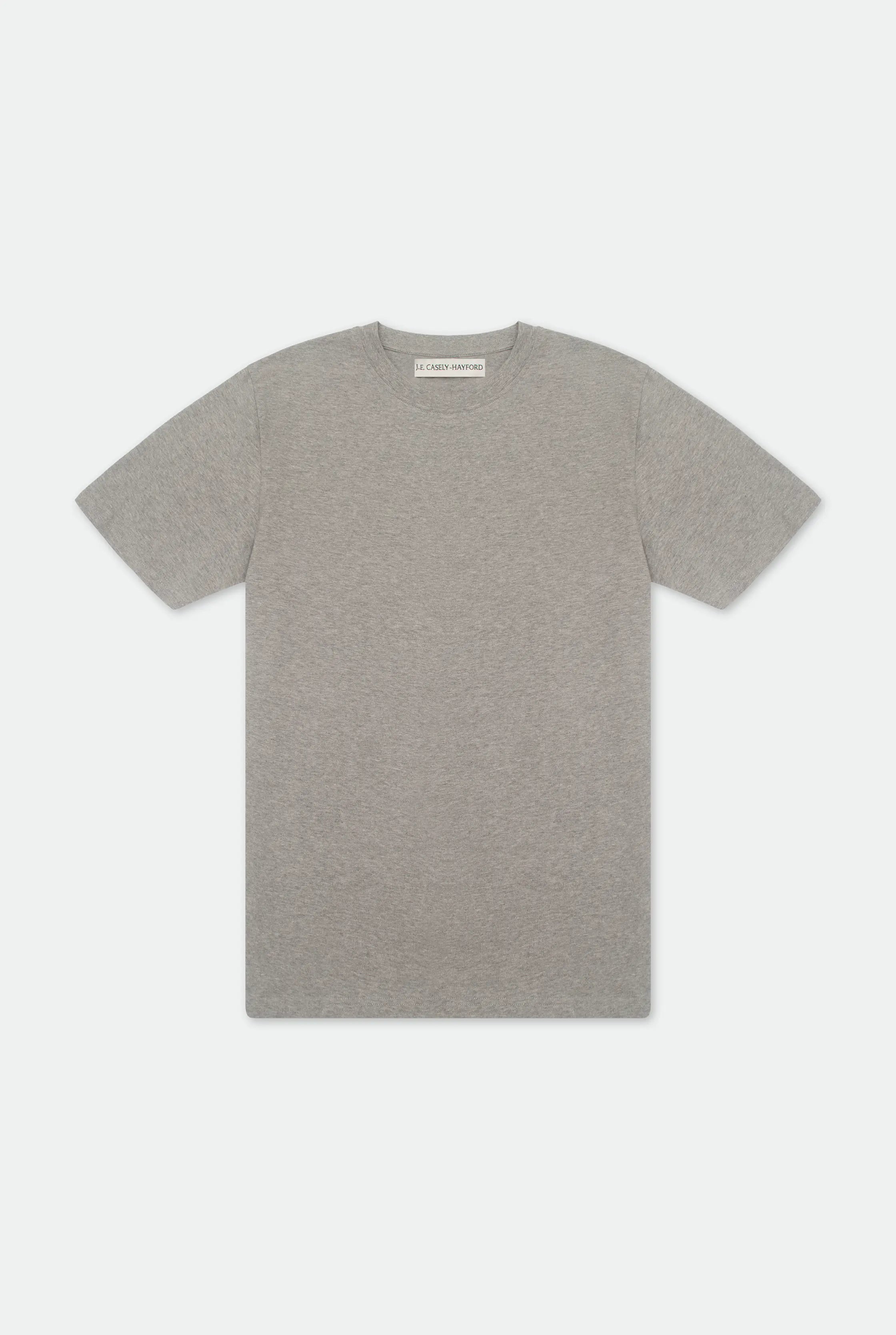 Dejan Grey Relaxed Cotton T-shirt