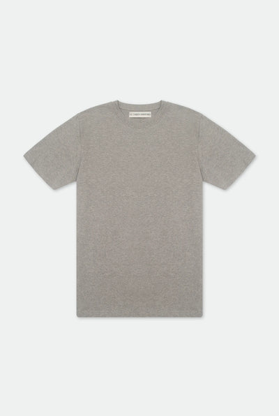 Dejan Grey Relaxed Cotton T-shirt