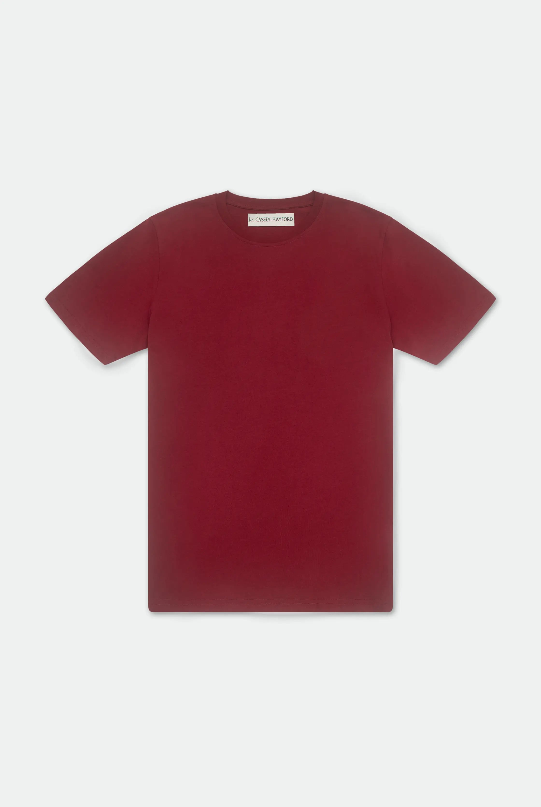 Dejan Red Relaxed Cotton T-shirt