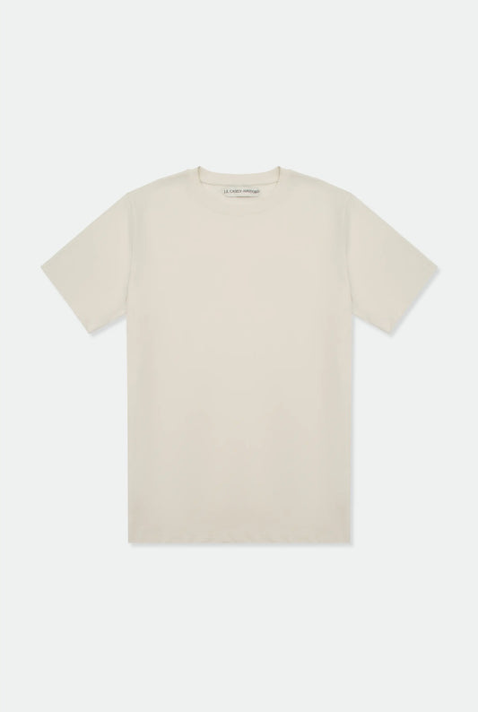 Dejan Vintage White Relaxed Cotton T-shirt