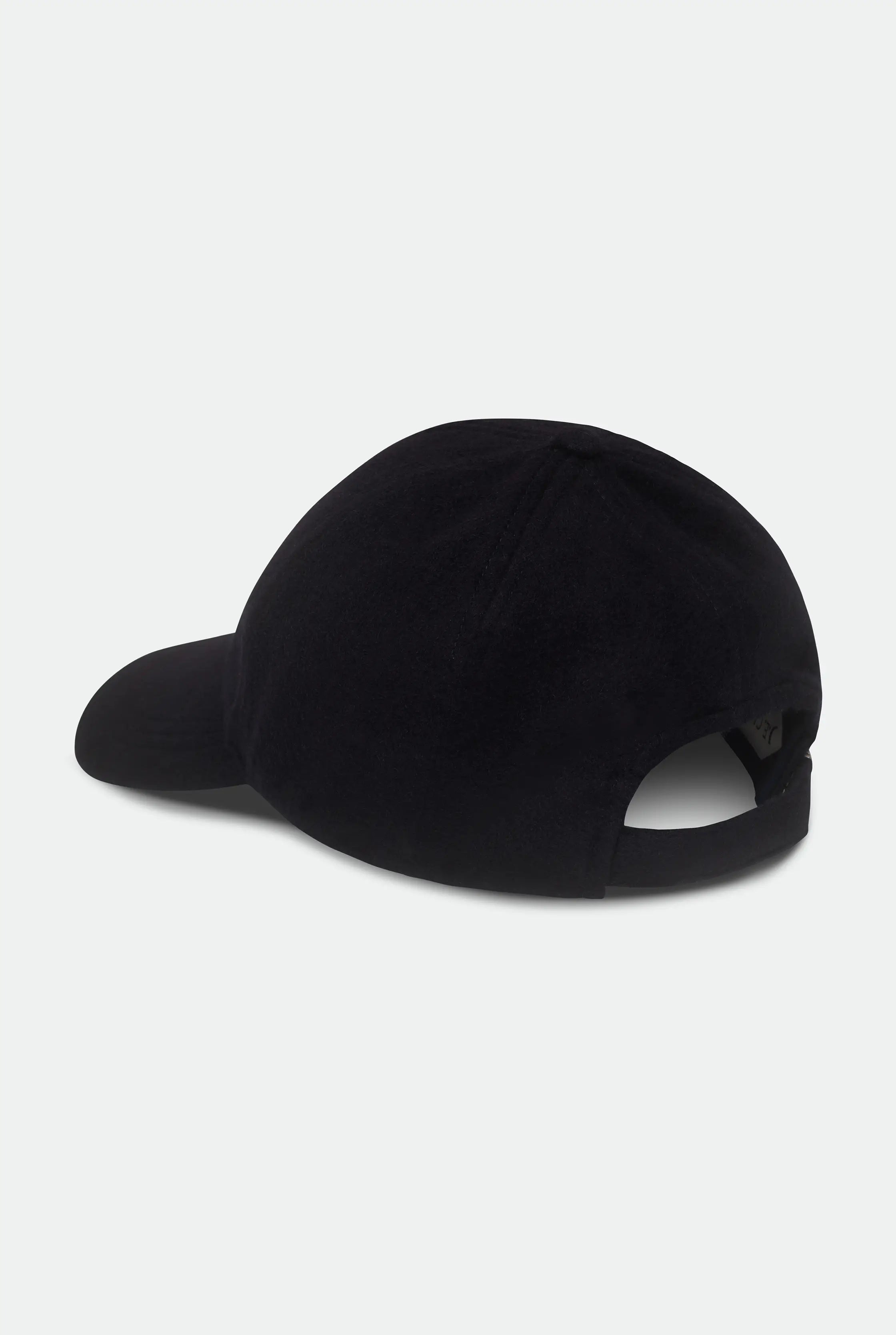 Casely-Hayford Mattis Navy Baseball Cashmere Cap. 