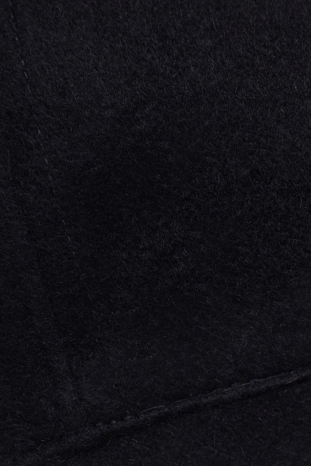 Casely-Hayford Mattis Navy Baseball Cashmere Cap. 