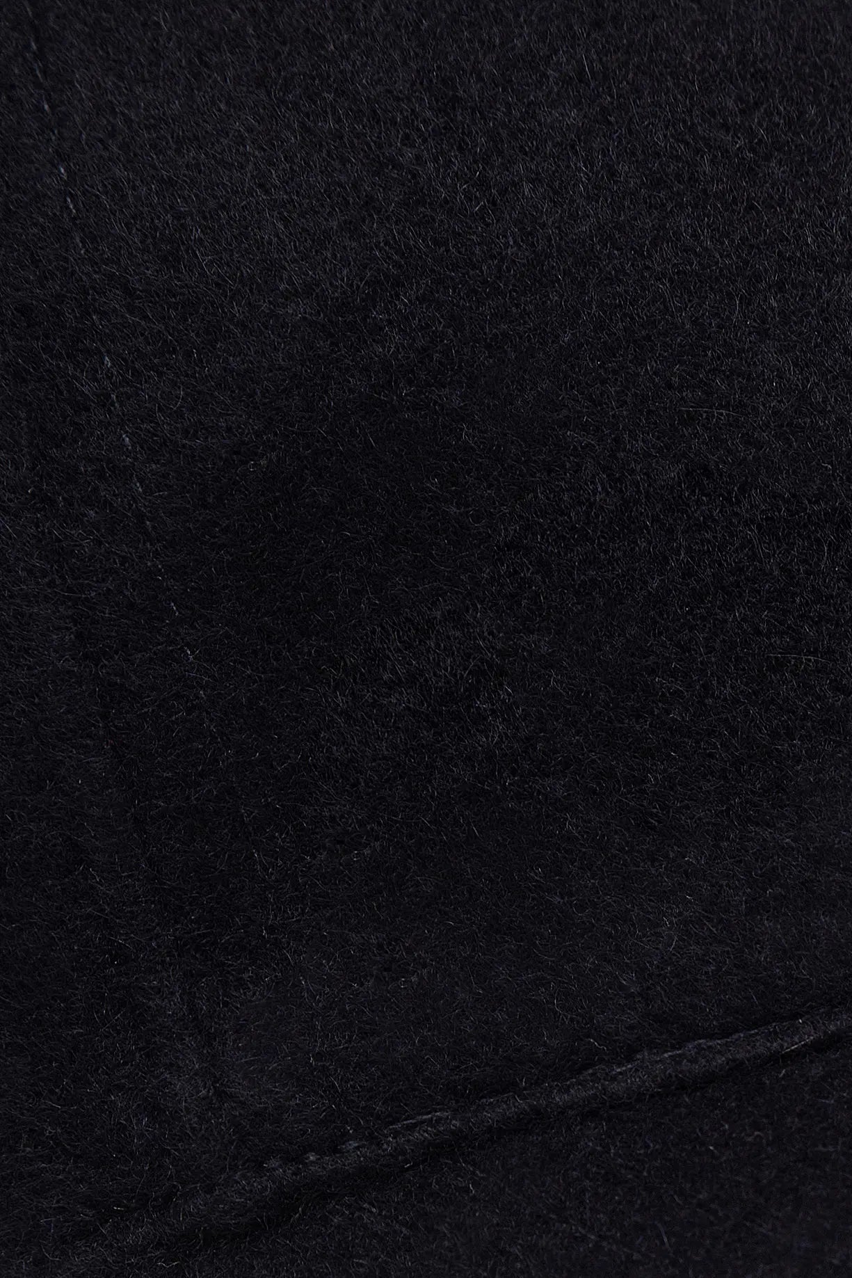 Casely-Hayford Mattis Navy Baseball Cashmere Cap. 