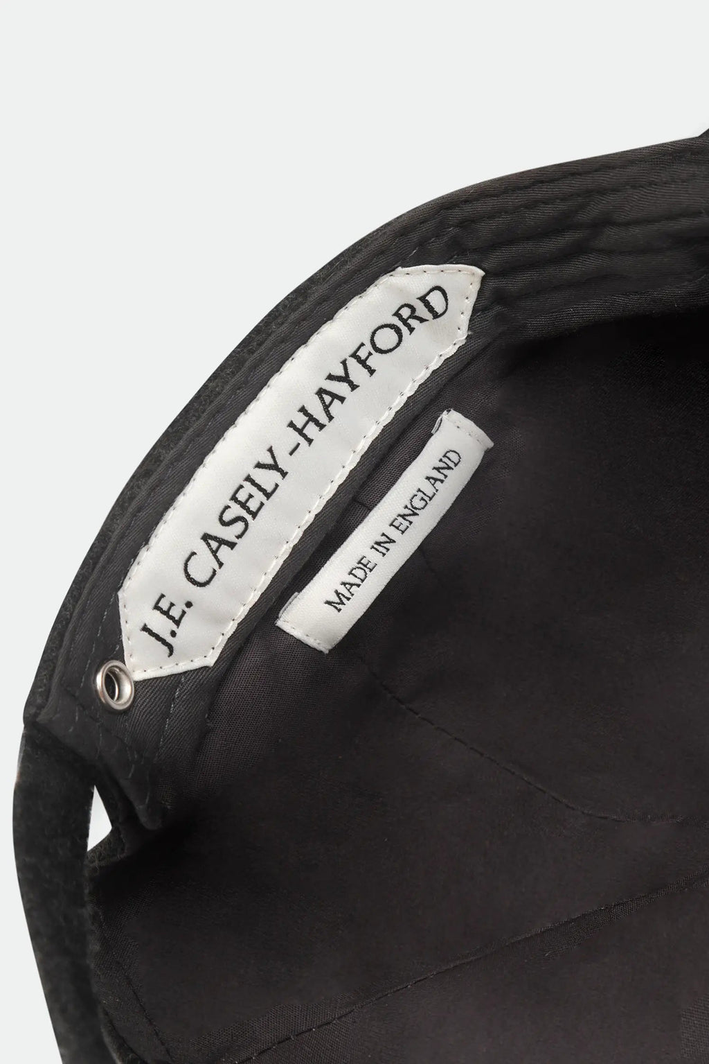 Casely-Hayford Mattis Charcoal Baseball Cashmere Cap.