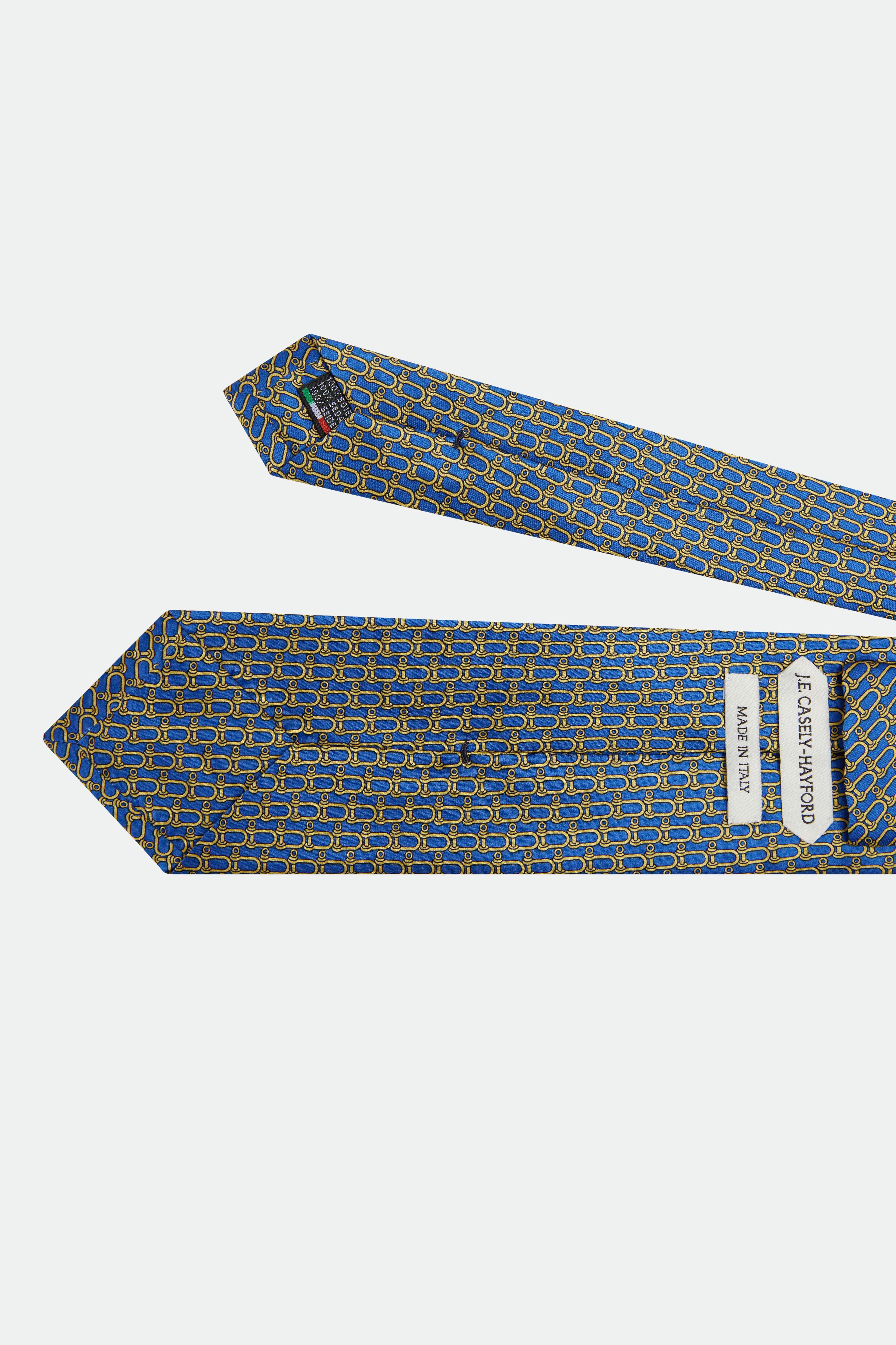 Italian Blue Silk Tie