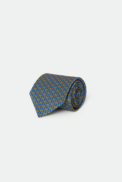 Italian Blue Silk Tie