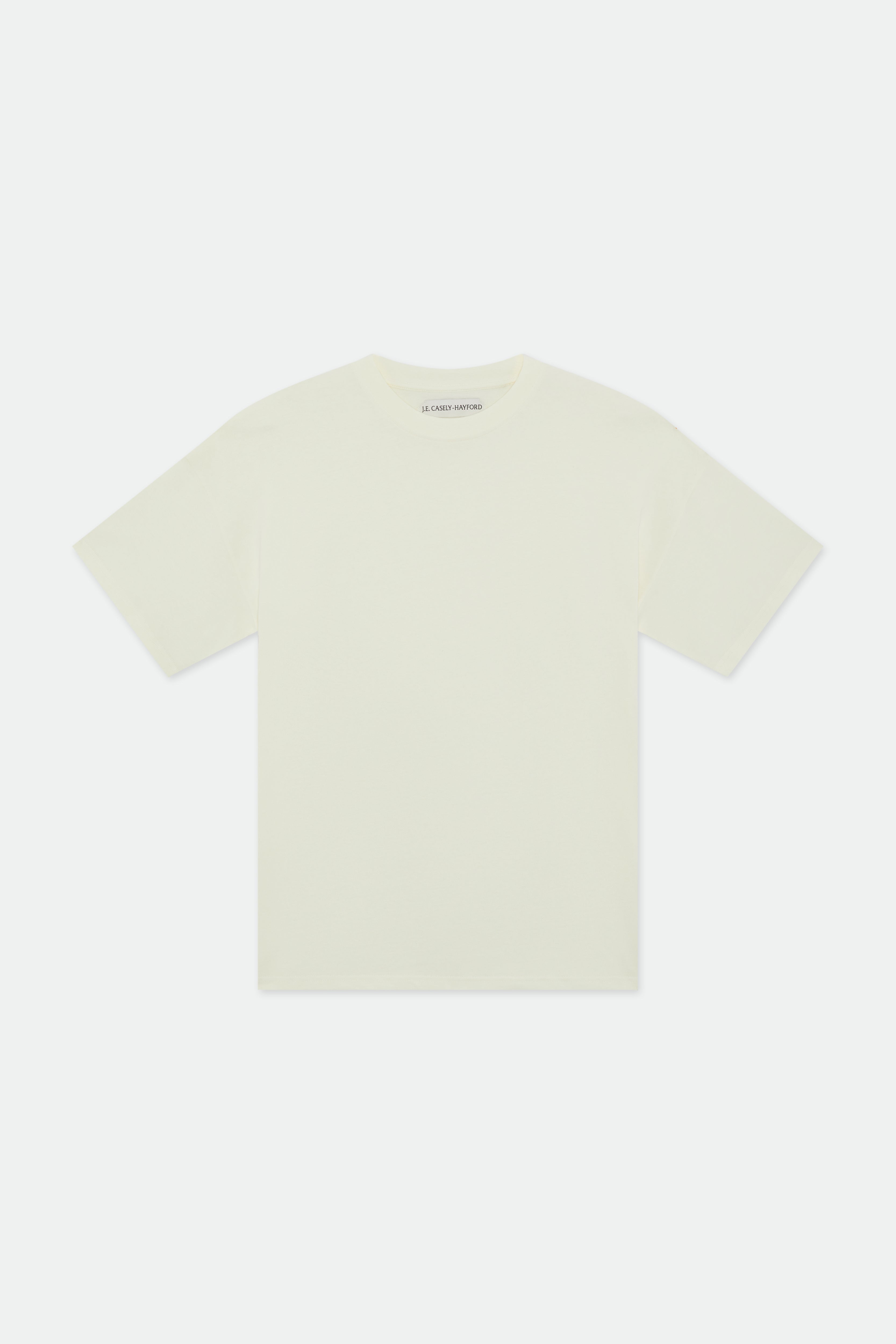 Evren Pale Lemon Oversized Cotton T-shirt