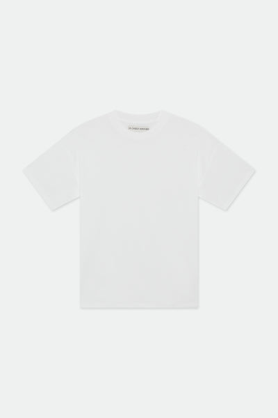 Evren White Oversized Cotton T-shirt