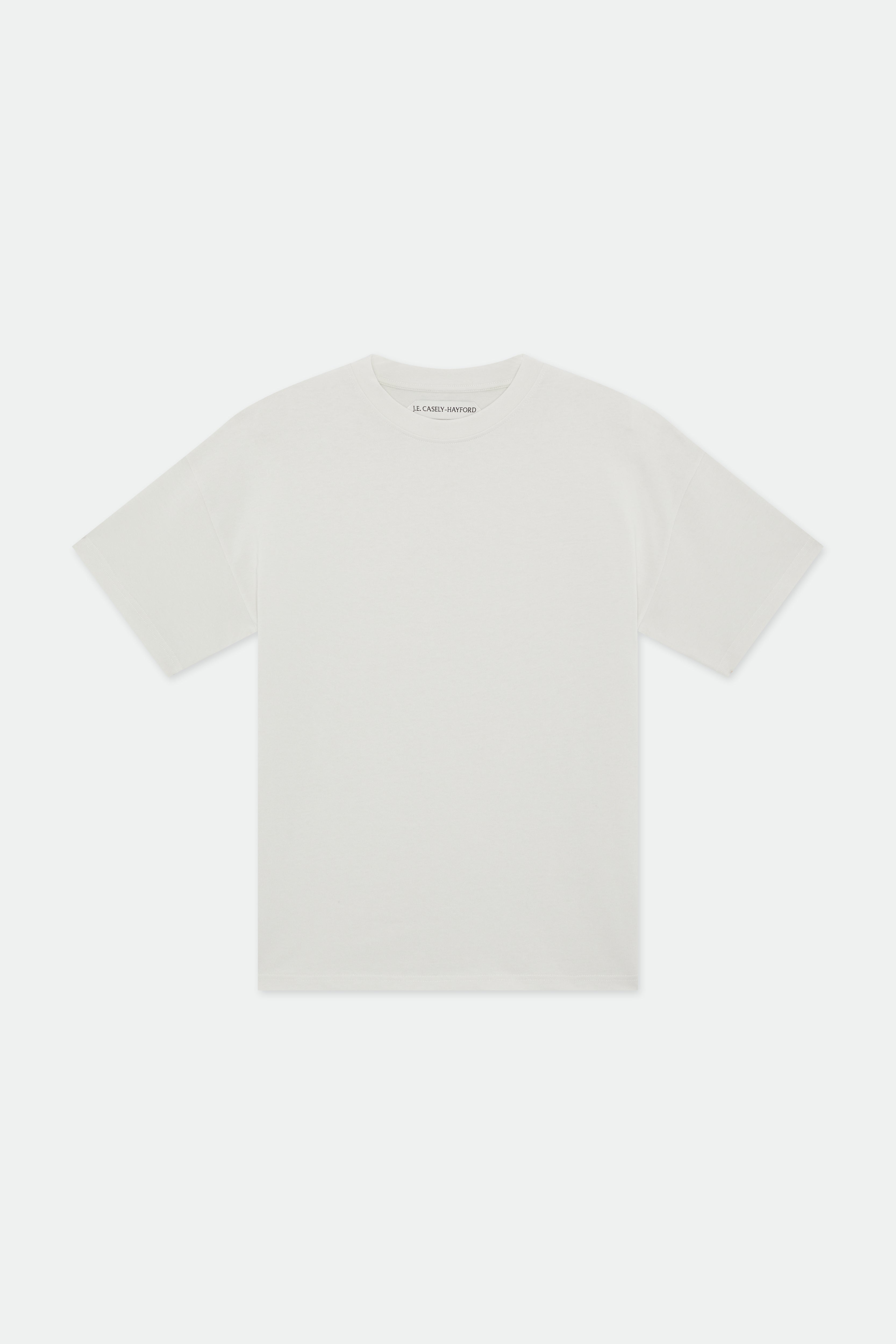 Evren Vintage White Oversized Cotton T-shirt