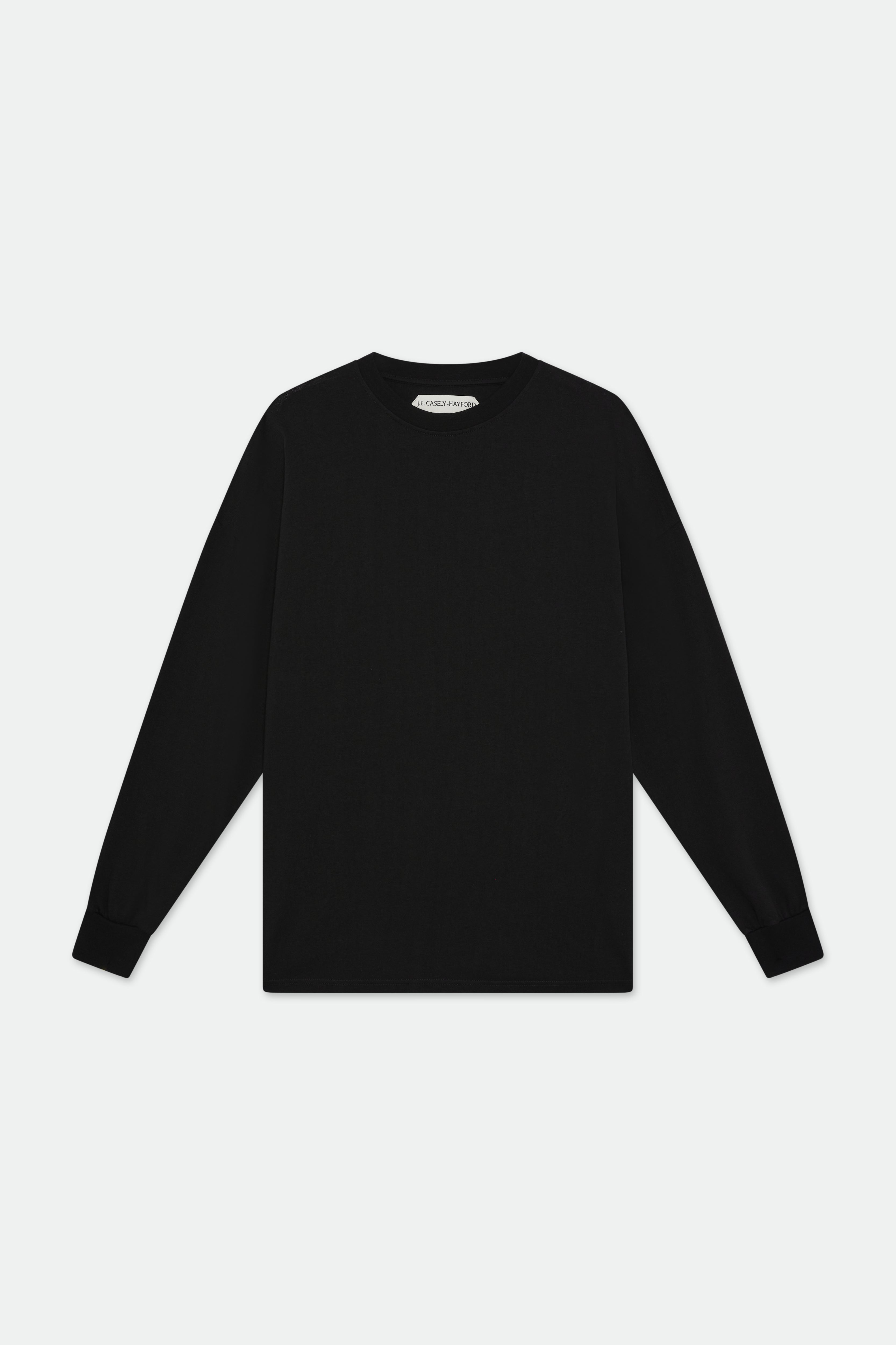 Toby Black Relaxed Long Sleeved T-shirt