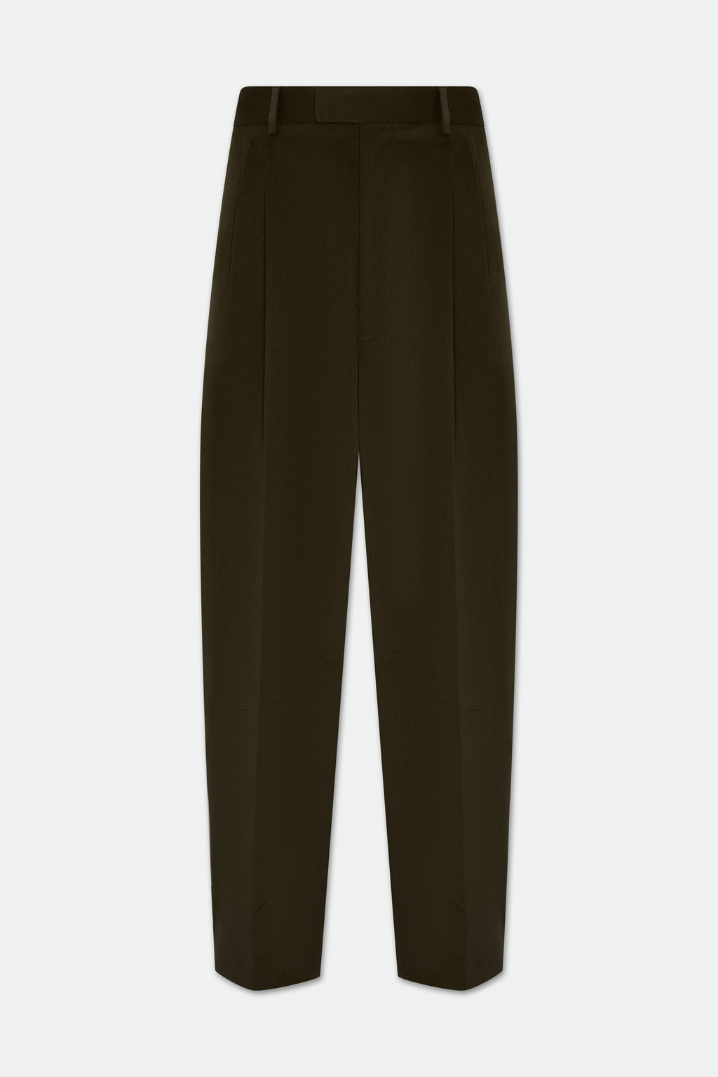 Ruben Brown Drill Straight Leg Trousers