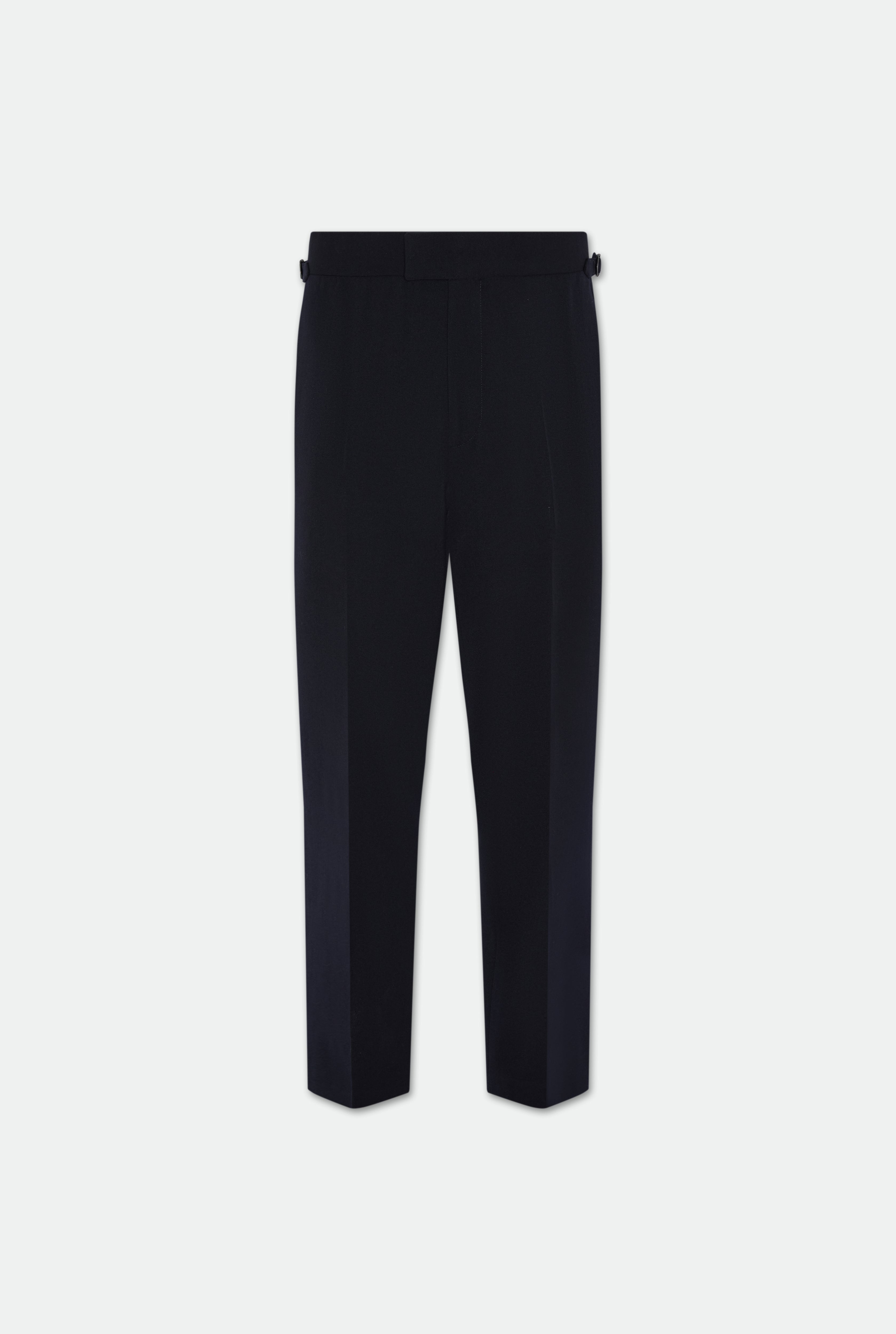 Yinka Navy Double Breasted Two Piece Wool Suit