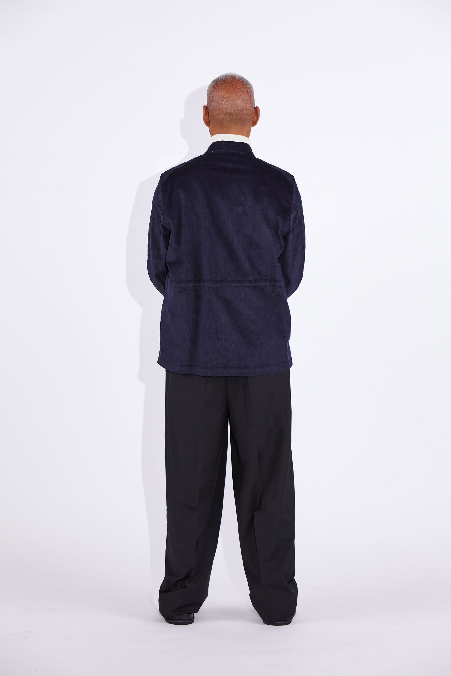 Fabian Navy Field Cotton Corduroy Jacket