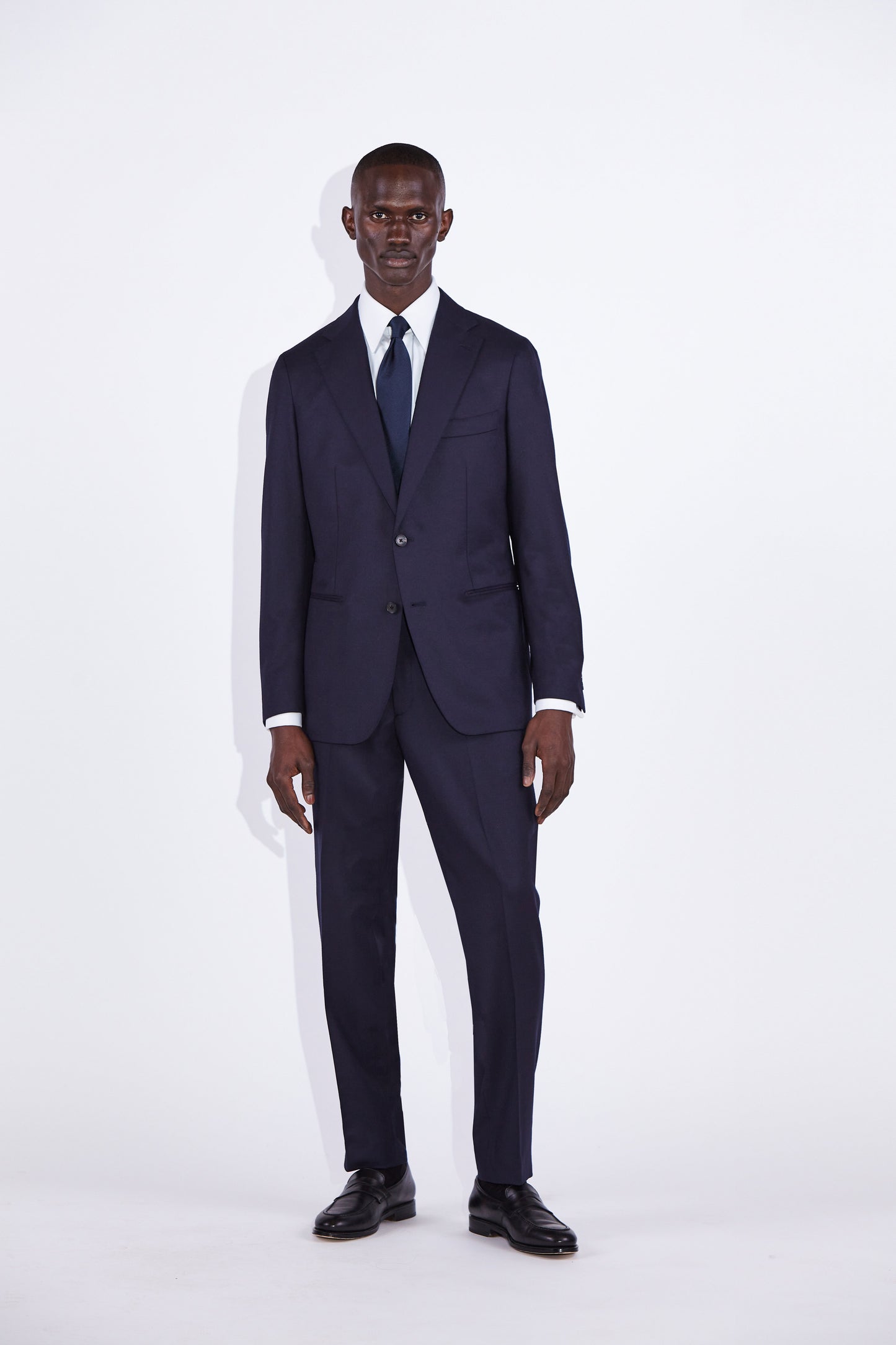 Blake Navy Two Piece Wool Suit