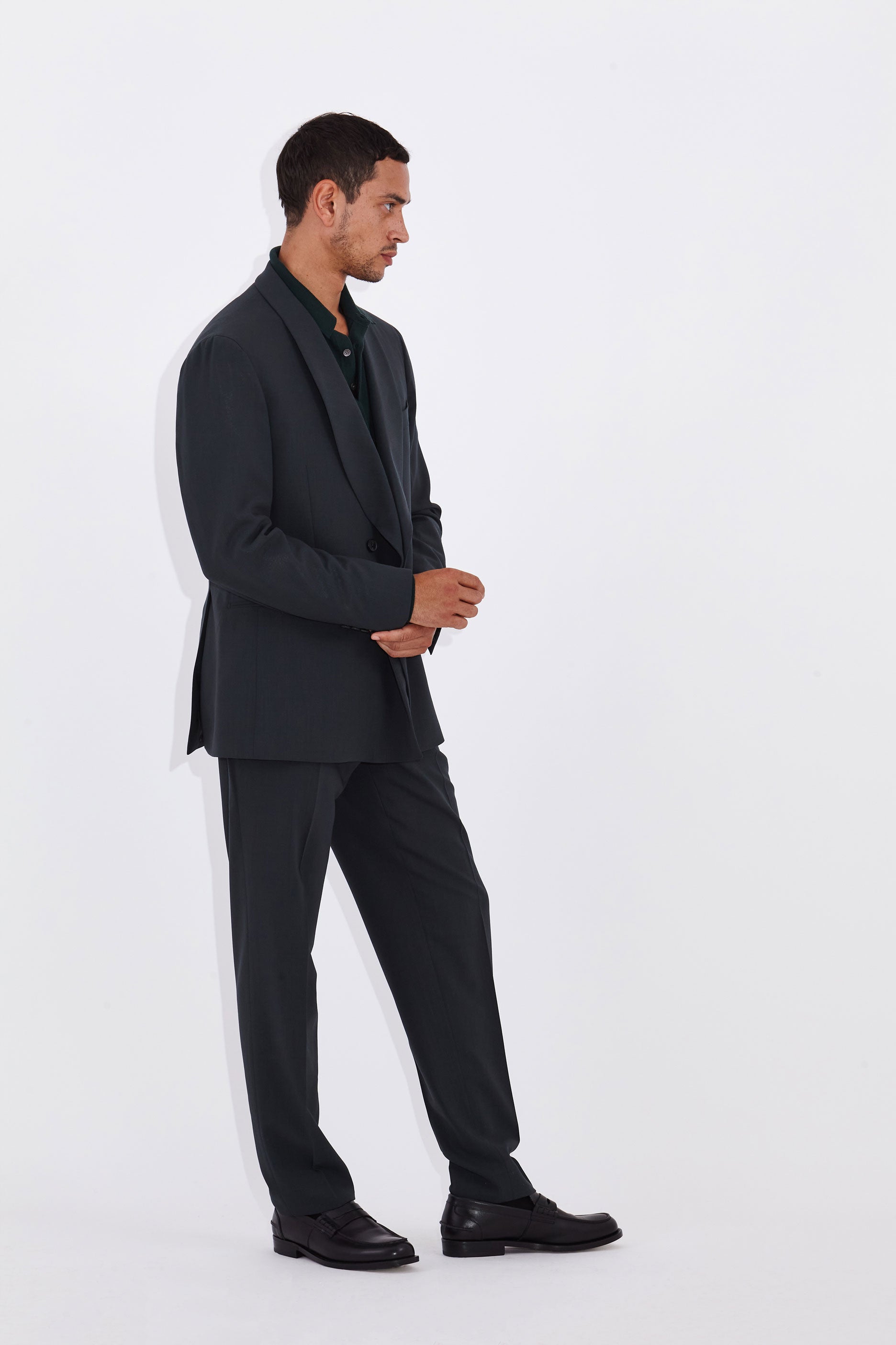 Hendrix Teal Green Two Piece Suit