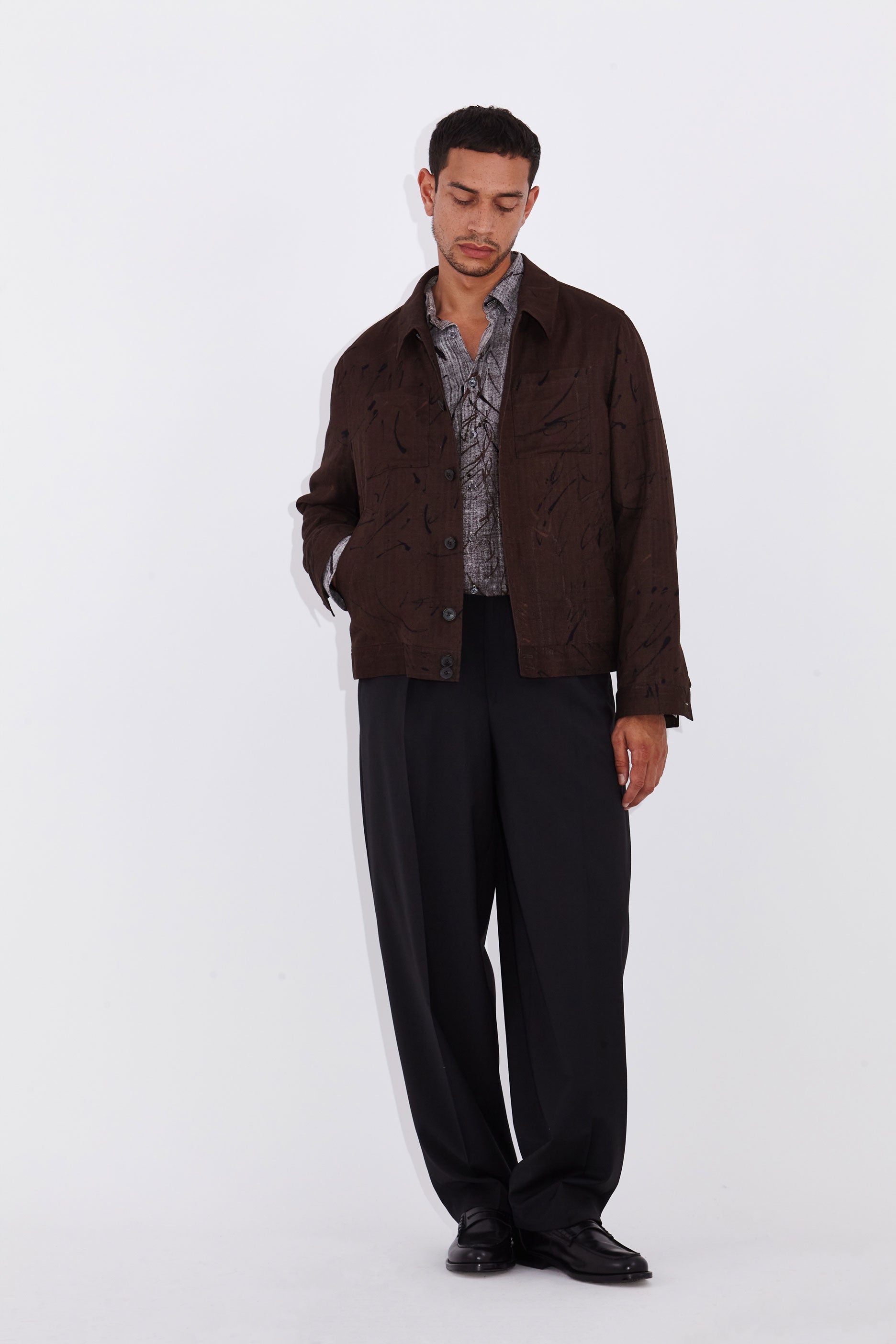 Silas Brown Cotton Bomber Jacket