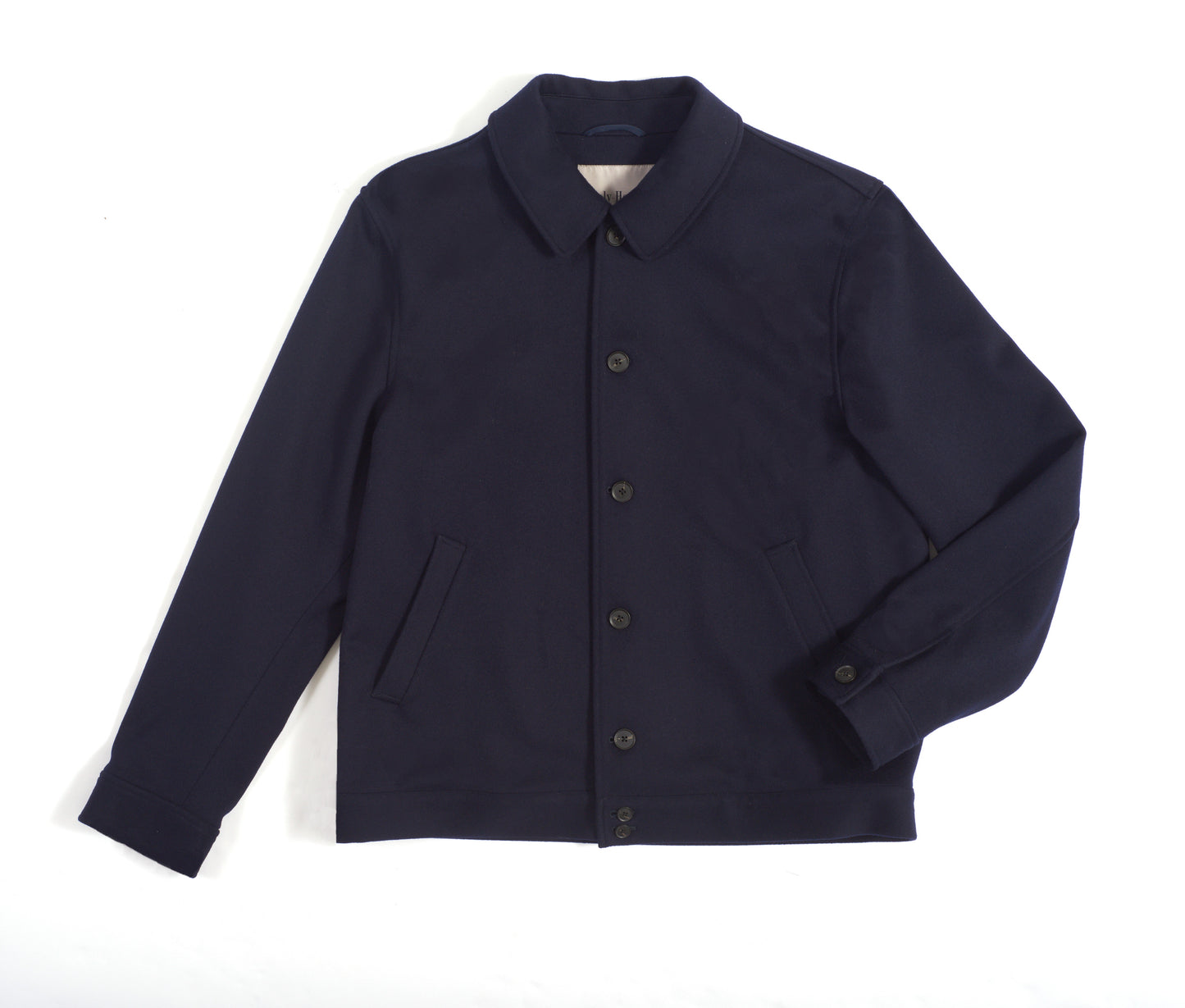 Oskar Button Through Loro Piana Jacket