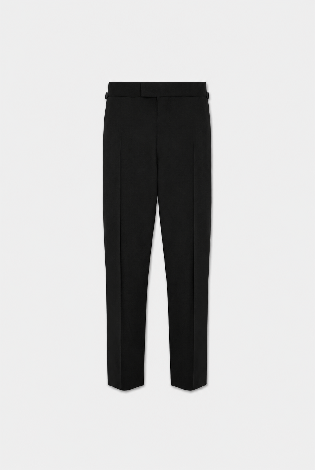 Ofili Black Barathea Concealed Button Suit