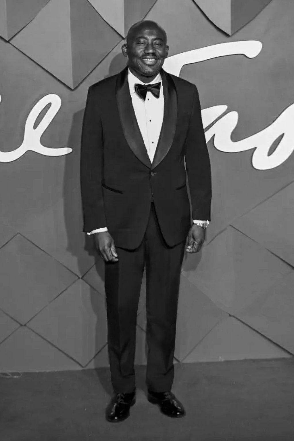 Edward Enninful wears Casely-Hayford TYSON Evening Wear Two Piece Suit