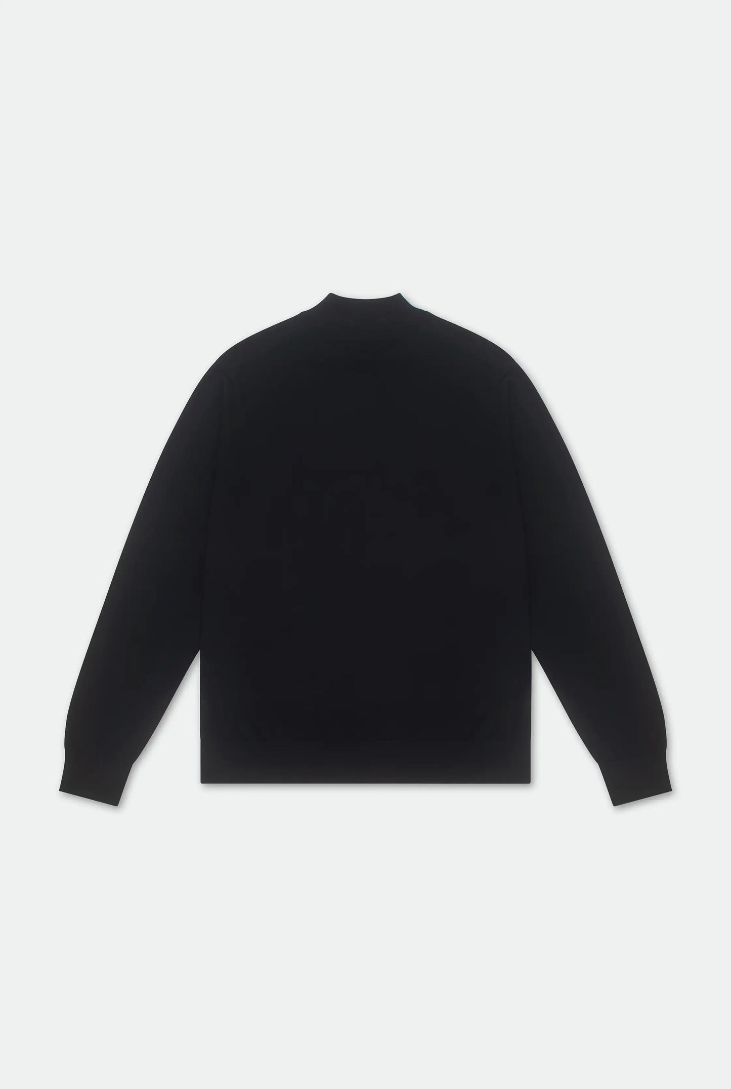 Stratis Navy High Crew Neck Knit Jumper