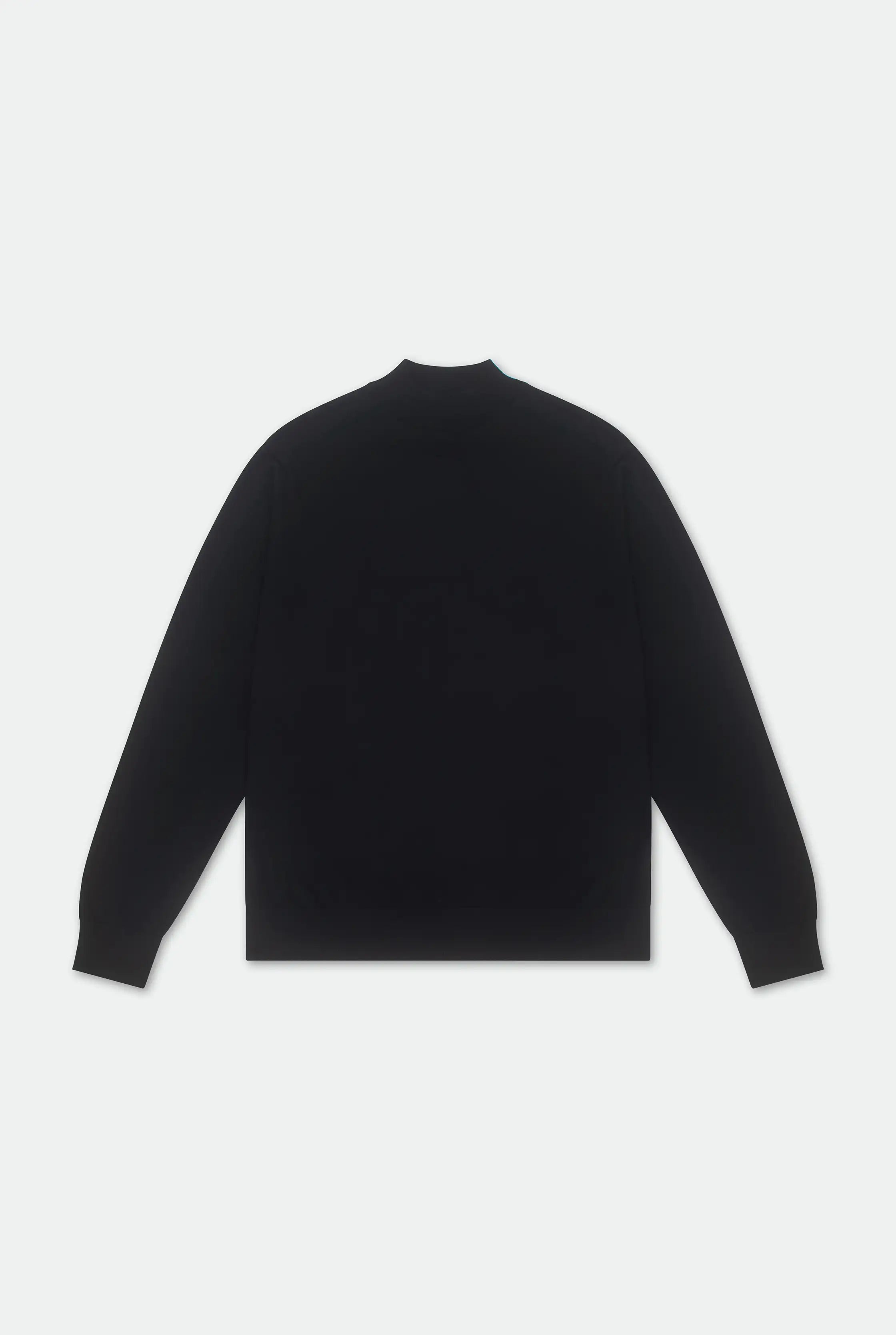 Casely-Hayford Stratis Navy High Crew Neck Knit Jumper, product image. 