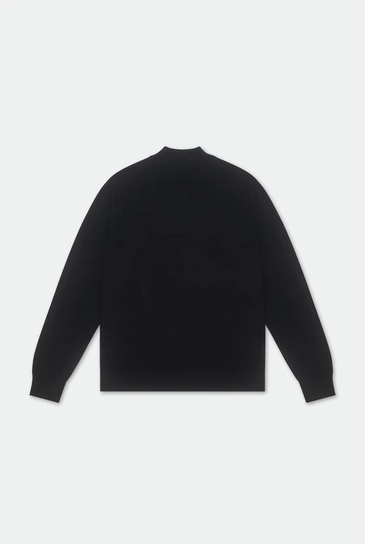 Stratis Navy High Crew Neck Knit Jumper