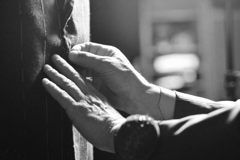 Casely-hayford made-to-measure fitting. 