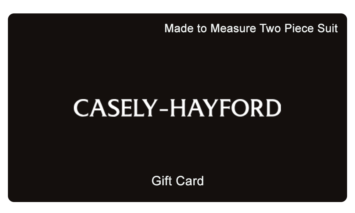 Gift Card - Made to Measure Two Piece Suit